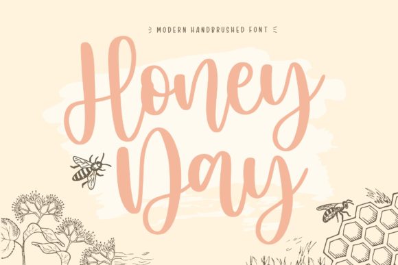 Honey Day Font Poster 1