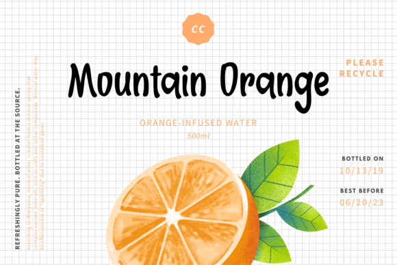 Honey Mango Font Poster 6
