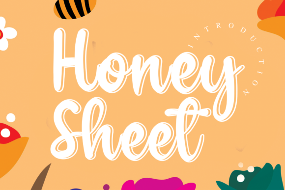 Honey Sheet Font Honey Sheet Font Poster 1