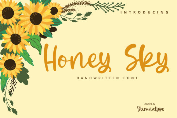 Honey Sky Font