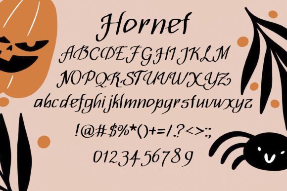 Hornet Font Poster 2