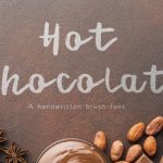 Hot Chocolate Font Poster 1