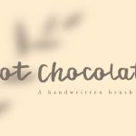 Hot Chocolate Font Poster 2