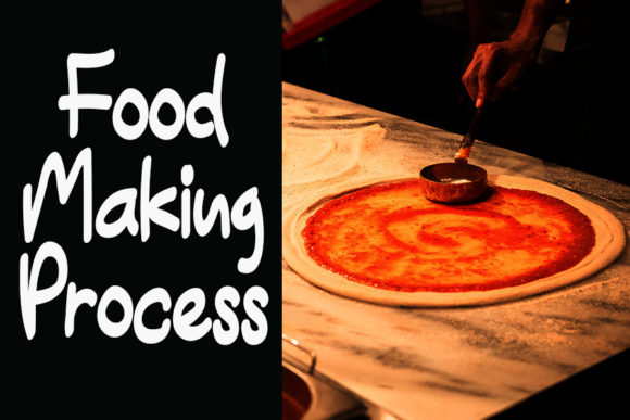 Hot Pizza Font Poster 4
