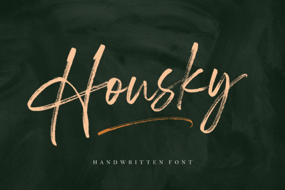 Housky Font Housky Font Poster 1