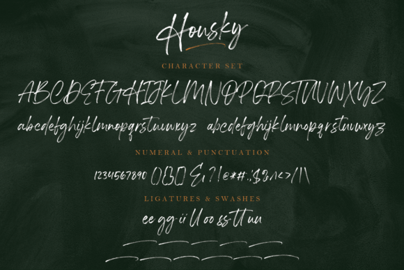 Housky Font Poster 12