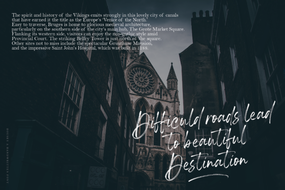 Housky Font Poster 4