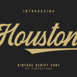 Houston Font Poster 1