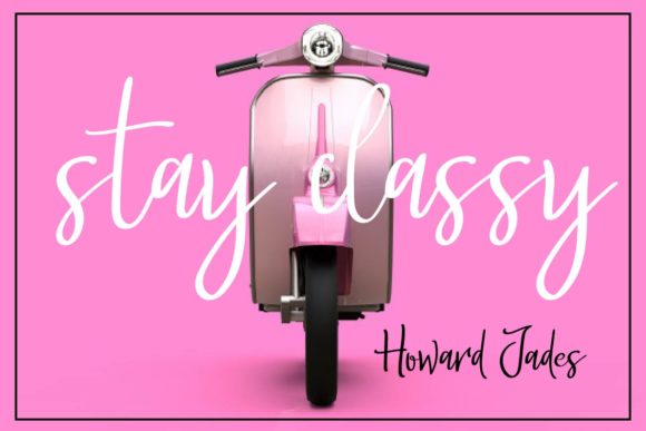 Howard Jades Font Poster 5