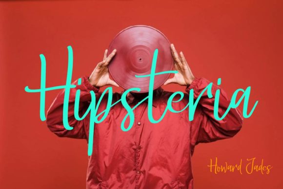 Howard Jades Font Poster 8