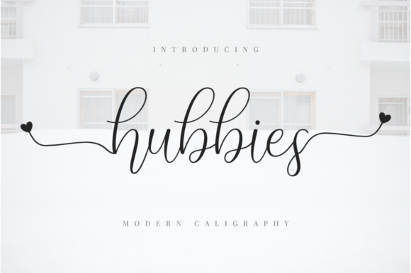 Hubbies Font Poster 1