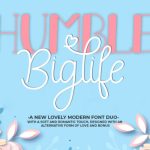 Humble Biglife Duo Font Poster 1