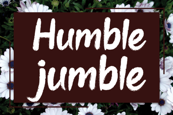 Humble Jumble Font