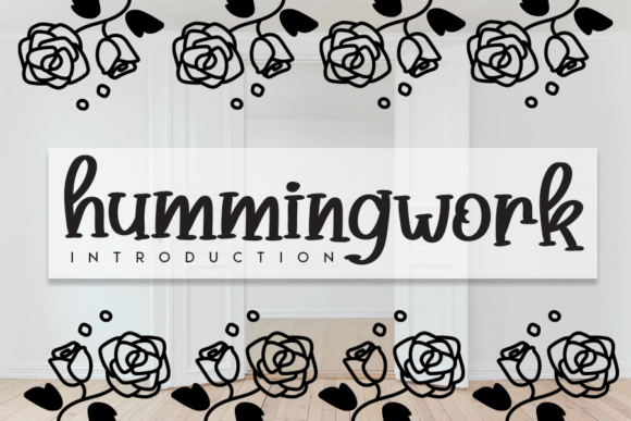 Hummingwork Font Poster 1