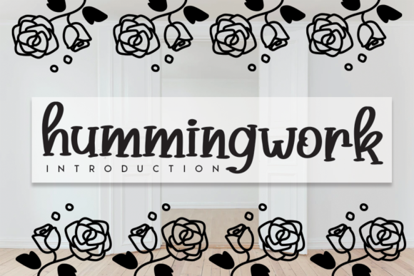 Hummingwork Font Hummingwork Font Poster 1