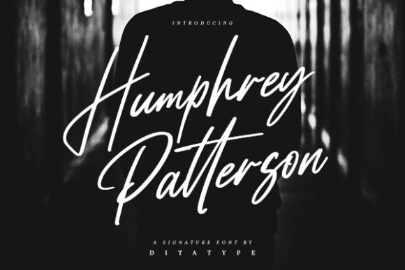 Humprey Patterson Font Poster 1