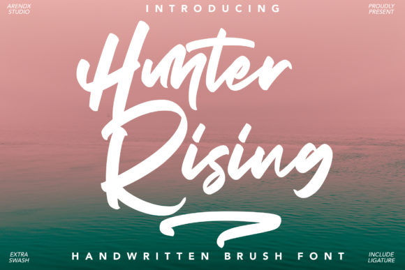 Hunter Rising Font Poster 1