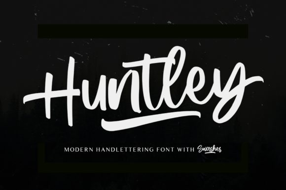 Huntley Font Poster 1