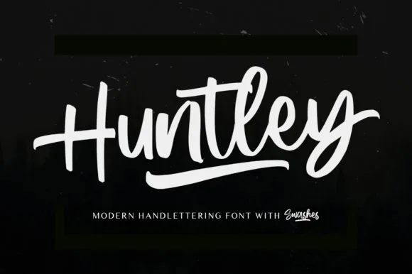 Huntley Font Huntley Font Poster 1