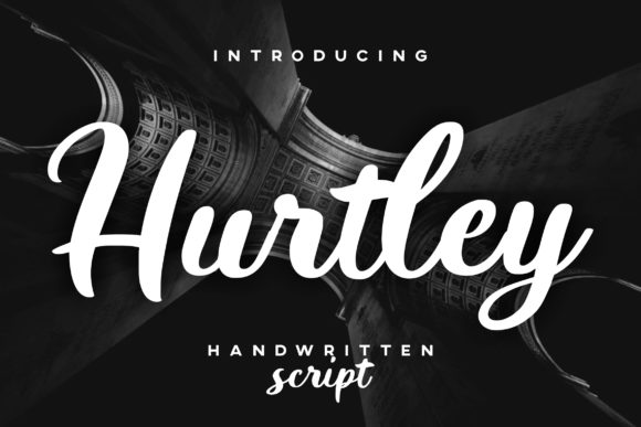 Hurtley Font Poster 1
