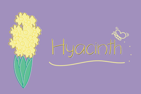 Hyacinth Font