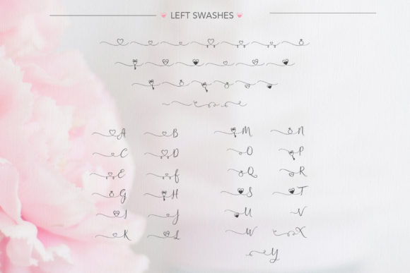 I Heart It Font Poster 14