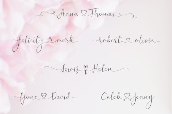I Heart It Font Poster 9