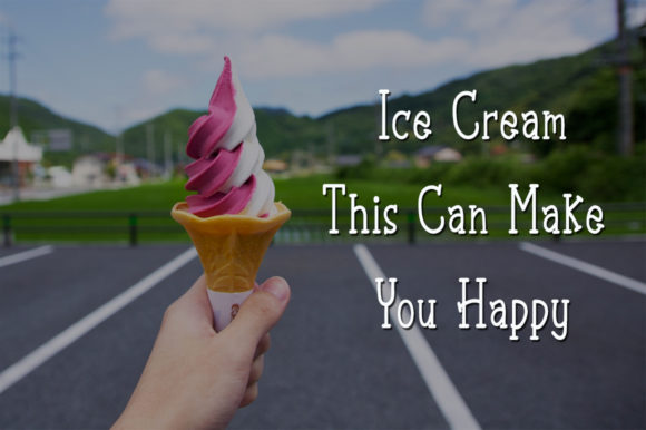 Ice Cream Cake Font Poster 2