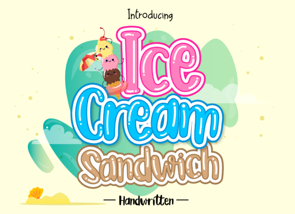 Ice Cream Sandwich Font