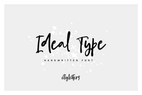 Ideal Type Font