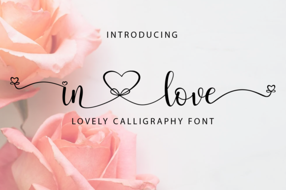In Love Font Poster 1