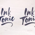 Ink Tonic Font Poster 9