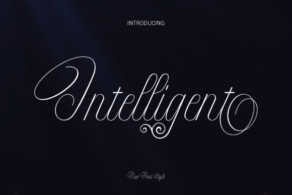 Intelligent Font Poster 1