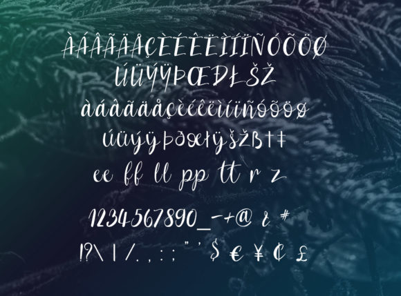 Irish Font Poster 3
