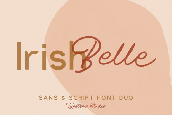 Irish Belle Font Poster 1