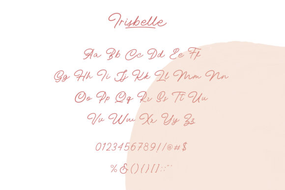 Irish Belle Font Poster 10