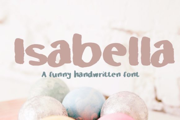 Isabella Font Poster 1