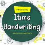 Itims Handwriting Font Poster 1