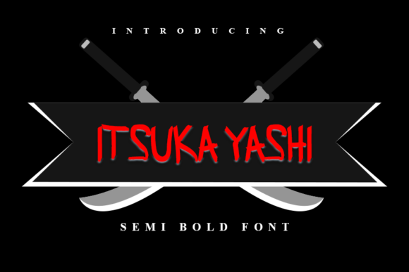 Itsuka Yashi Font Poster 1