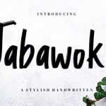 Jabawoky Font Poster 1