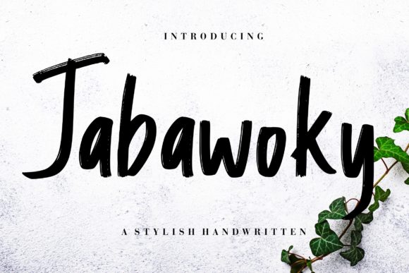 Jabawoky Font Poster 1