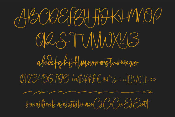 Jack Miller Font Poster 7