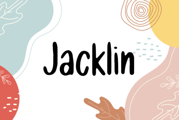 Jacklin Font Poster 1