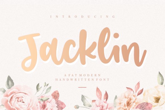 Jacklin Font Poster 1