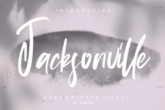 Jacksonville Font Jacksonville Font Poster 1
