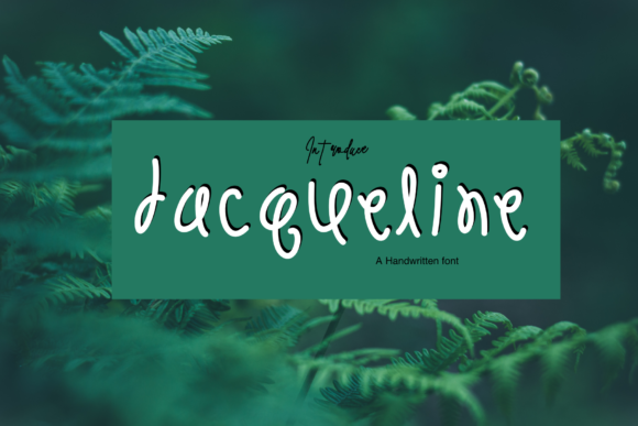 Jacqueline Font Poster 1