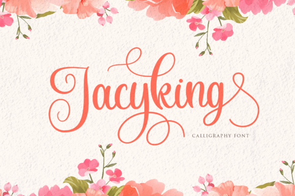 Jacyking Font Poster 1
