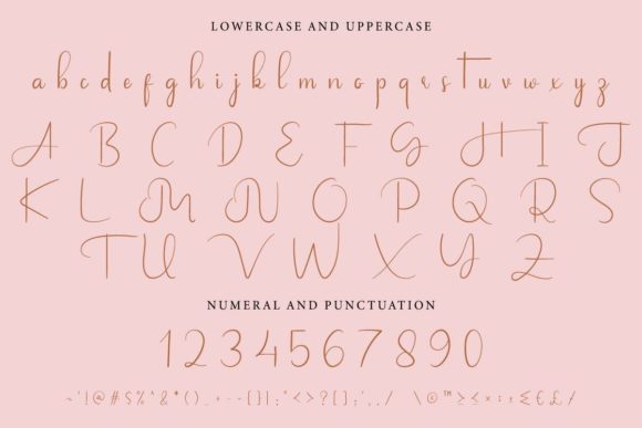 Jalousie Font Poster 8