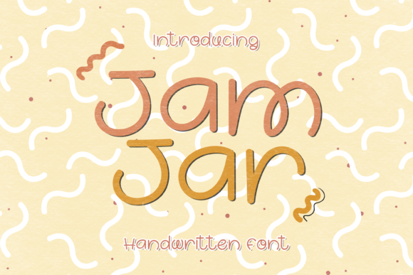 Jam Jar Font Poster 1