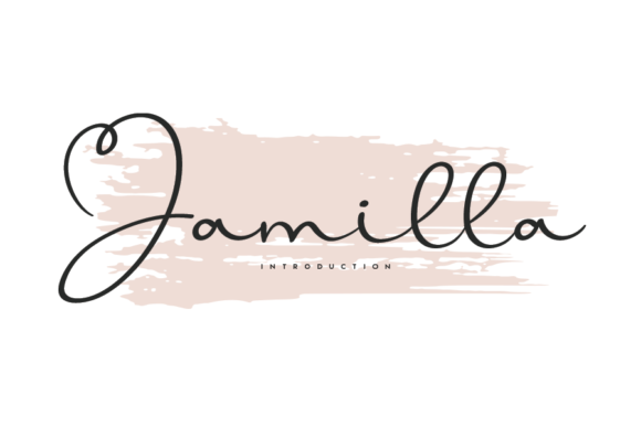 Jamilla Font Poster 1